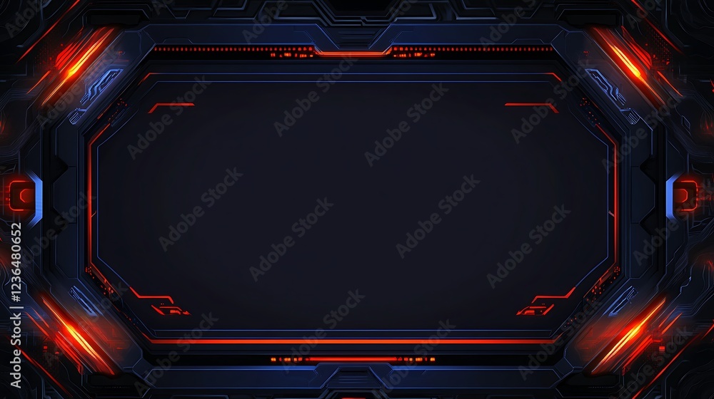 Futuristic Technology Interface Design Abstract Background Futuristic Technology Interface Design Abstract Background