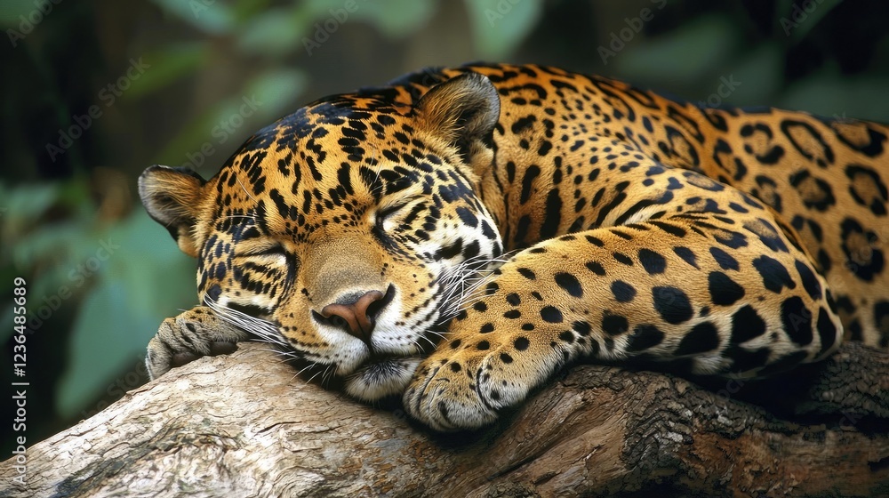 Obraz premium national geographic photo of a jaguar
