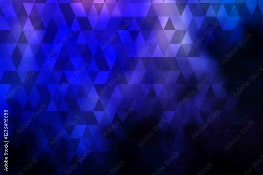 Fototapeta premium Abstract background with colorful wavy geometry shape