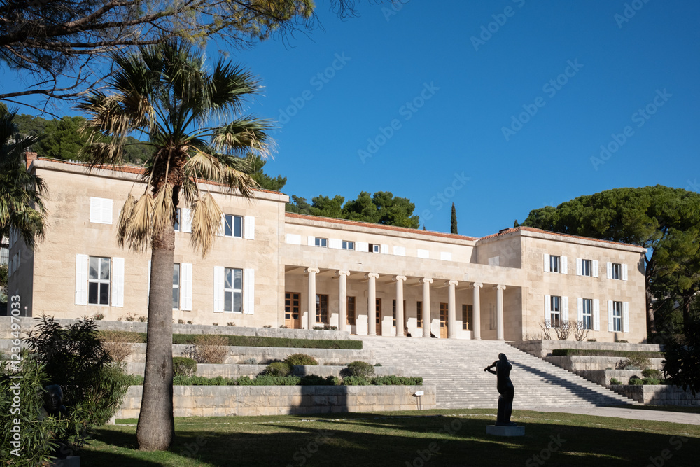Exterior of the Museum of Ivan Meštrović in Split, Croatia Exterior of the Museum of Ivan Meštrović in Split, Croatia