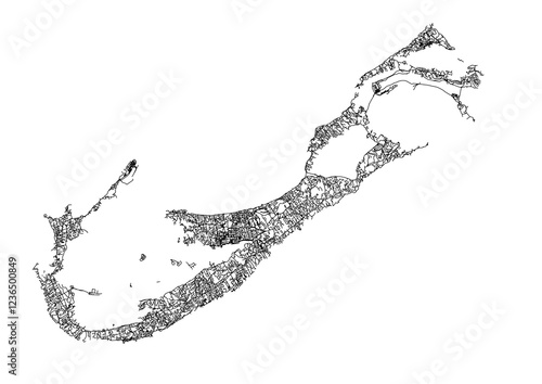 map of bermuda country highway 