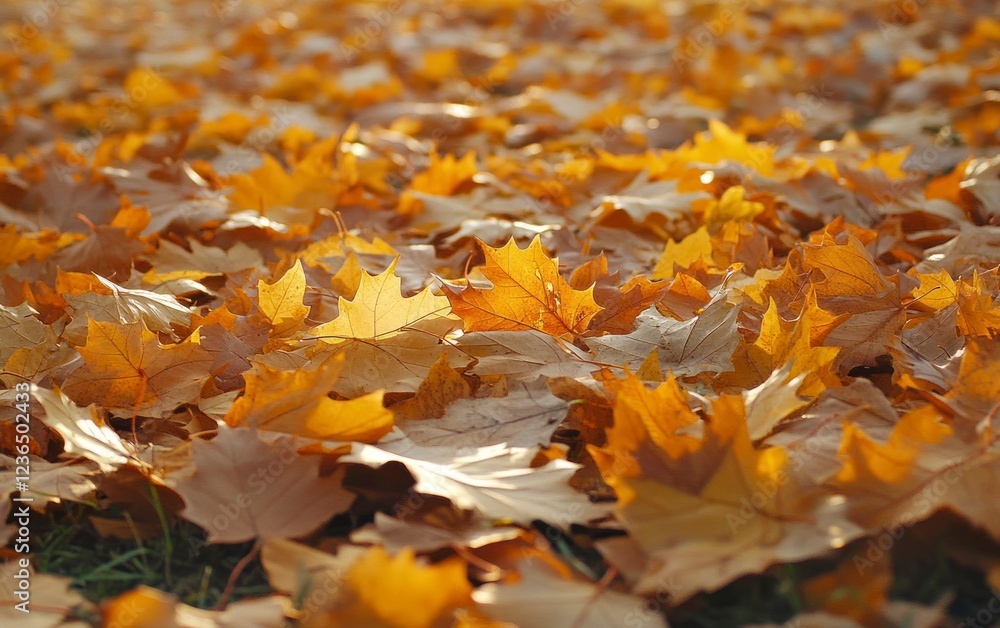 Autumn leaves falling in the park, a beautiful autumn background, an autumn landscape, golden sunlight, an autumn atmosphere, autumn nature. An autumn scene Autumn leaves falling in the park, a beautiful autumn background, an autumn landscape, golden sunlight, an autumn atmosphere, autumn nature. An autumn scene