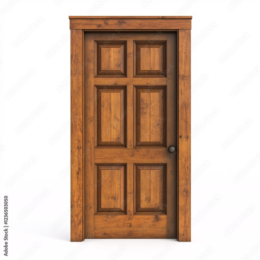 Obraz premium old wooden door