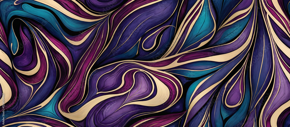 Pattern. Vibrant Abstract Swirl Pattern Pattern. Vibrant Abstract Swirl Pattern