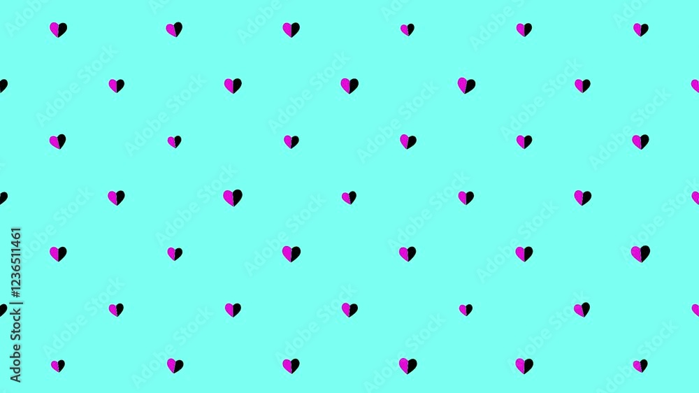 Looping video. Abstract Heart animation. Concept: Valentine's day, birthday, mother's day, wedding, e-invitation card. Seamless looping 4K video. Looping video. Abstract Heart animation. Concept: Valentine's day, birthday, mother's day, wedding, e-invitation card. Seamless looping 4K video.
