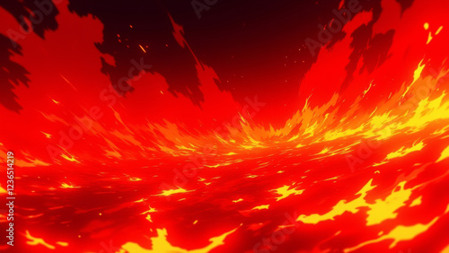 anime wallpaper abstract illustration background.