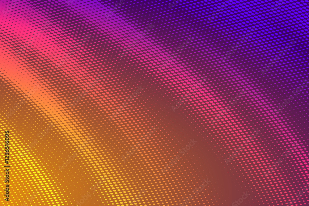Fototapeta premium Abstract background with colorful wavy geometry shape