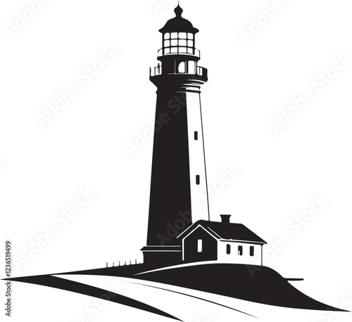 Isolated black stern oder leuchtturm icon Vector, black stern oder leuchtturm Silhouette,black stern oder leuchtturm icon set, black stern oder leuchtturm for logo,color black stern oder leuchtturm 
