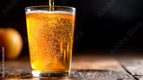 Wallpaper Mural Close-Up of Apple Juice Pouring
 Torontodigital.ca