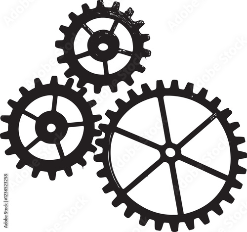 Isolated black zahnrad oder puzzleteile icon Vector, black zahnrad oder puzzleteile Silhouette,black zahnrad oder puzzleteile icon set, black zahnrad oder puzzleteile for logo,color black zahnrad