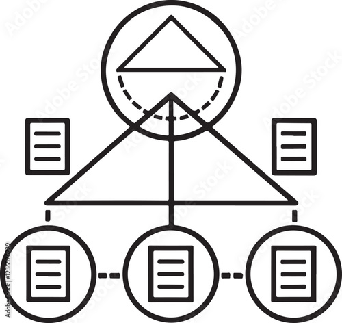 Isolated black lupe oder diagramm icon Vector, lupe oder diagramm card Silhouette,black lupe oder diagramm icon set, black lupe oder diagramm for logo,color black lupe oder diagramm Vector