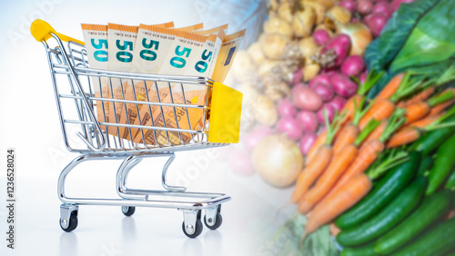 Food inflation. Money near ...