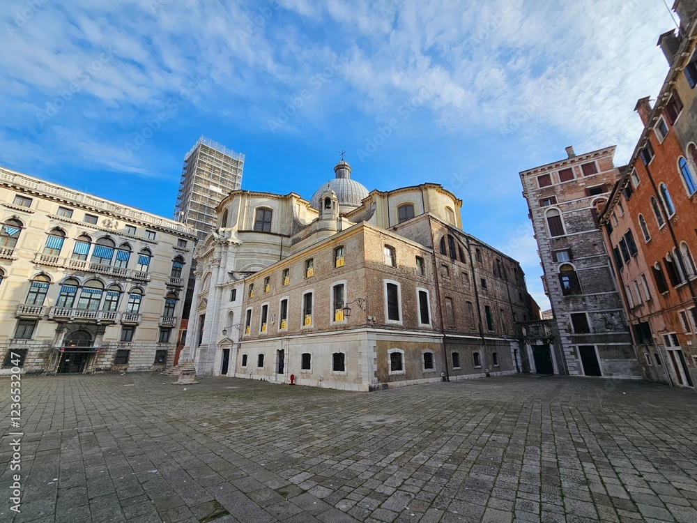 Fototapeta premium Venedig Panorama der Altstadt