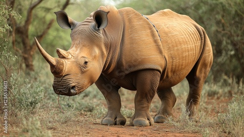 Rhino Collaring Operation in Marataba Conservation Camp Marakele National Park South Africa Africa photo