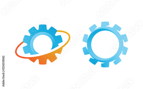 Gear industry Vector icon design illustration Template