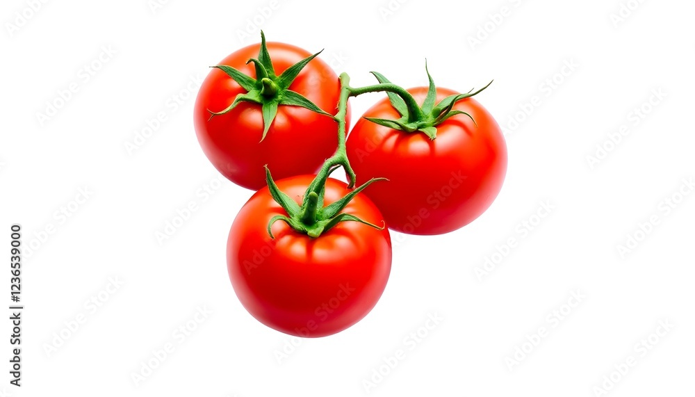 Fresh Red Tomatoes on the Vine Perfect for Cooking Fresh Red Tomatoes on the Vine Perfect for Cooking