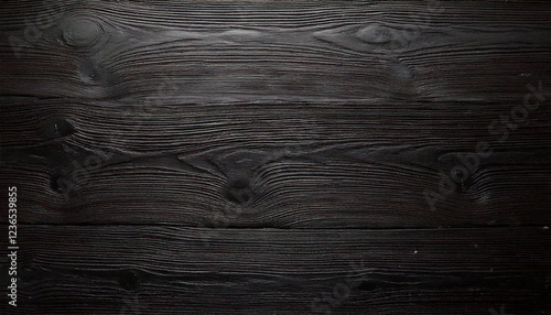 Black Weathered Wood Surface Texture. Wooden Background. Floor, Wall, Table, Board