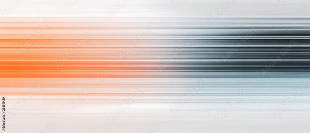 Abstract Horizontal Lines Orange Gray White Blend Abstract Horizontal Lines Orange Gray White Blend