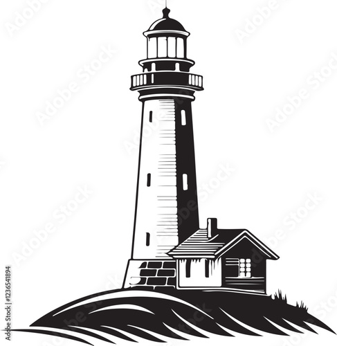 Isolated black stern oder leuchtturm icon Vector, black stern oder leuchtturm Silhouette,black stern oder leuchtturm icon set, black stern oder leuchtturm for logo,color black stern oder leuchtturm