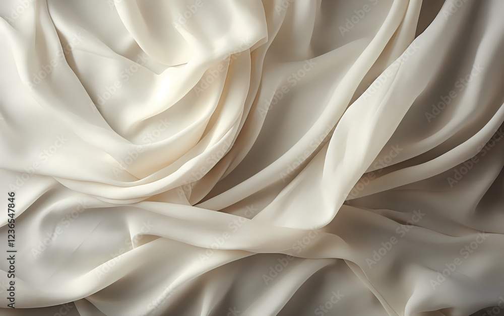 Obraz premium リネン・麻・シルク風のシンプルなテクスチャ背景