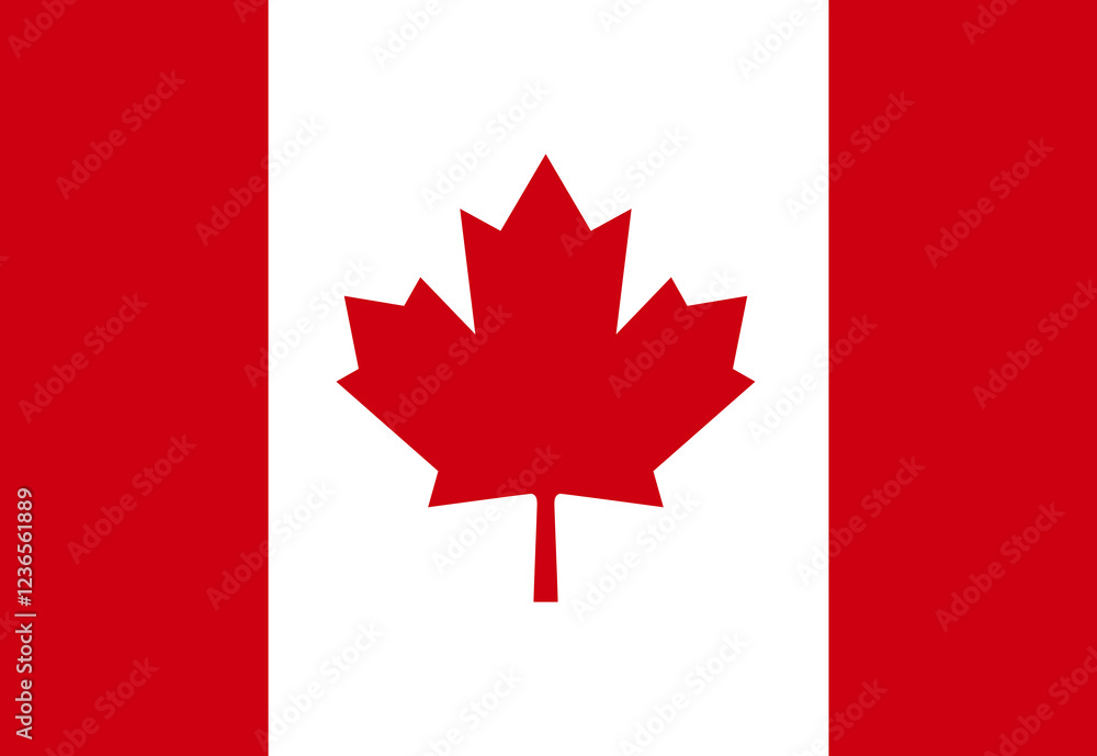 Canada flag illustrator national Canada flag illustrator national