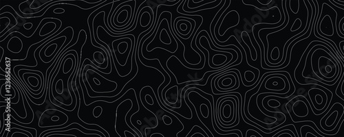 Contemporary design featuring interwoven organic lines and sophisticated mapping dynamics
