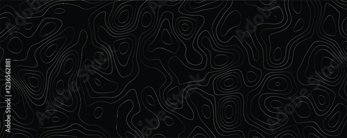 Bold illustration with intricate layered mapping elements and dynamic natural curves

