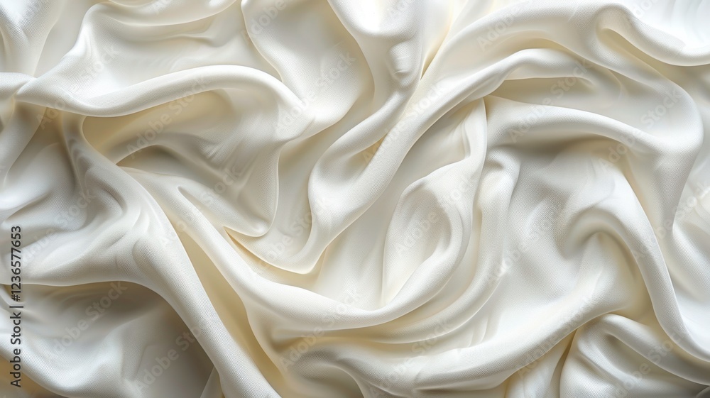 Obraz premium A white fabric with a pattern that is not visible