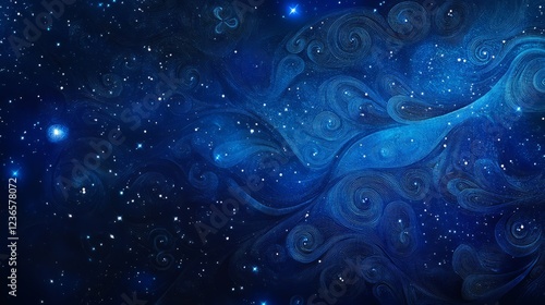 Bright Matariki star cluster shines in a deep blue night sky, welcoming the Maori new year
