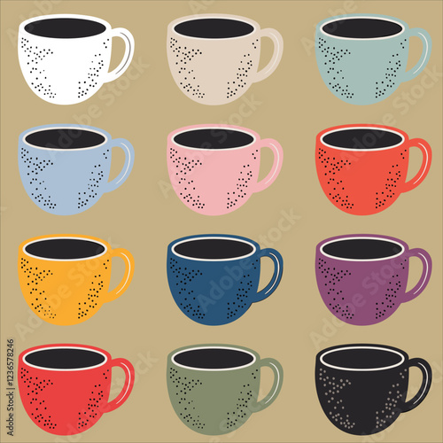 Mug vector