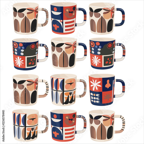 Mug vector