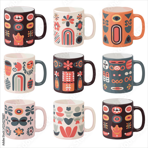 Mug vector