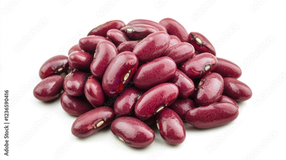 A vibrant red bean salad with kidney beans, fresh vegetables, and a tangy dressing. A vibrant red bean salad with kidney beans, fresh vegetables, and a tangy dressing.