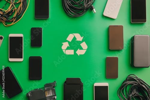 Recycle e waste Smartphone tablet electronic device recycling