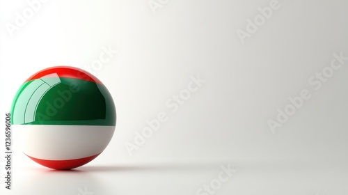 3D Render of a Glossy Sphere with the Hungarian Flag Colors: A Digital Representation of National Identity Free Download 3D Render of a Glossy Sphere with the Hungarian Flag Colors: A Digital Representation of National Identity - GFXLoad