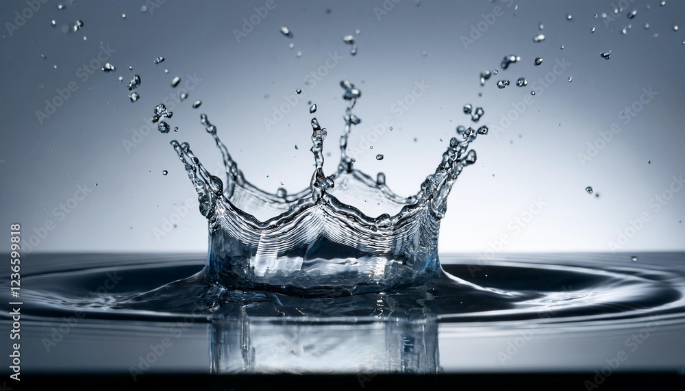 water splash isolated on black water splash isolated on black