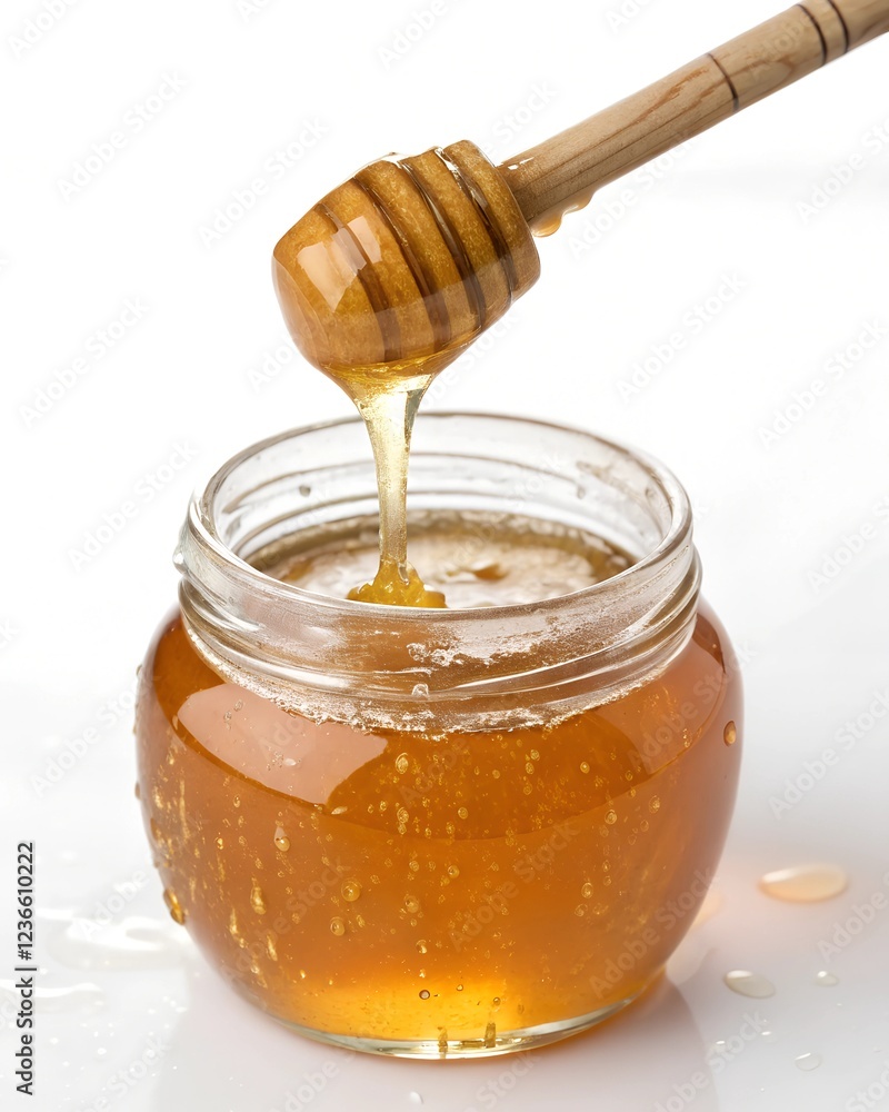 Natural honeycomb, gleaming and shimmering, gently dripping with fresh honey, accompanied by two fresh mint leaves. Natural honeycomb, gleaming and shimmering, gently dripping with fresh honey, accompanied by two fresh mint leaves.