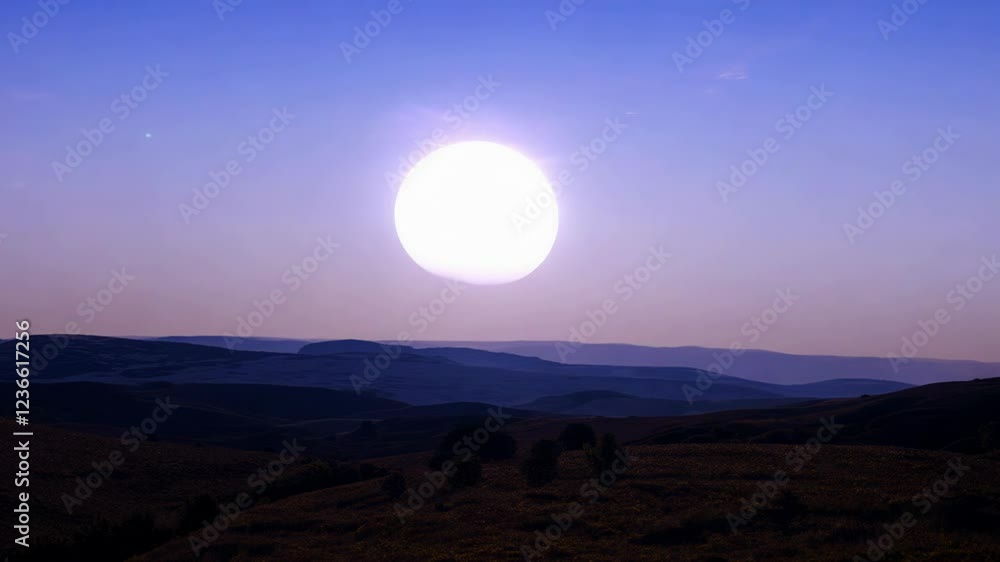 Experience the breathtaking transformation from a bright day to the eerie darkness of totality during a solar eclipse, highlighted by the surrounding solar corona.