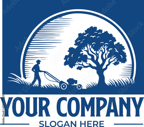 Landscape logo vector art