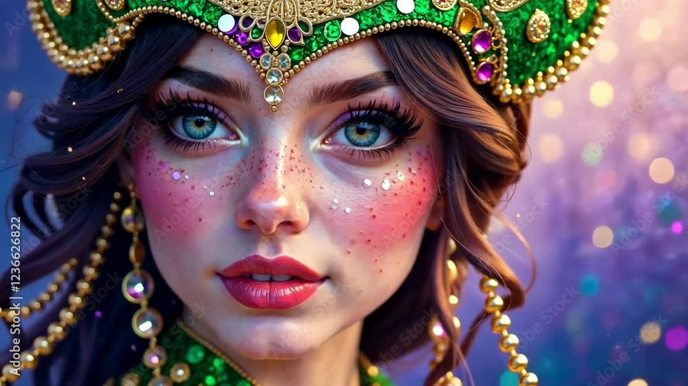 Mardi gras background with Mardi gras background with