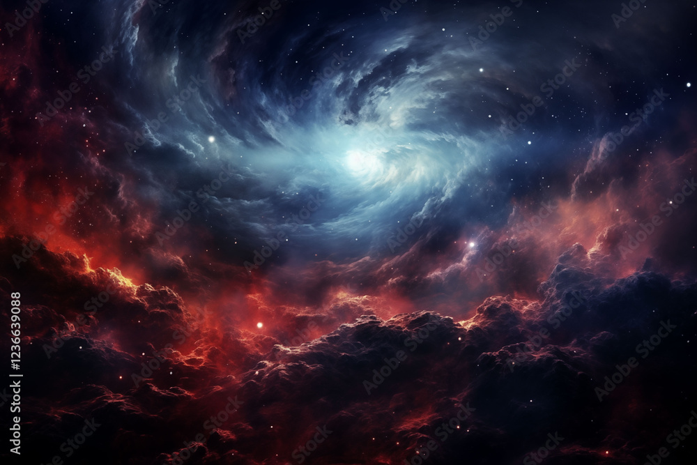 Fototapeta premium space of space,Generative Ai