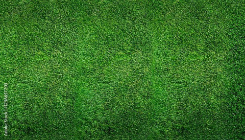 Green grass texture background, top view of grass garden. Flat lay artificial lawn synthetic turf. Artficial grass texture background. 