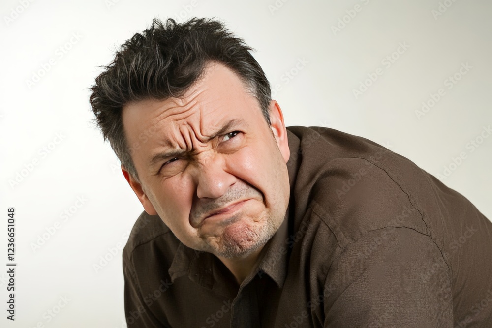 man grimacing while grasping his lower man grimacing while grasping his lower