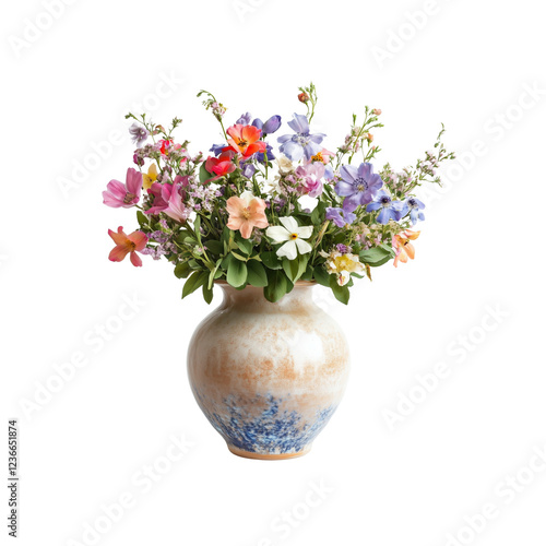 Wallpaper Mural A flower vase isolated on transparent background  Torontodigital.ca