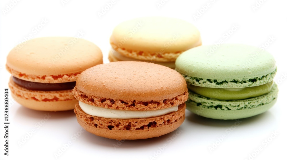 Delightful Macarons: A Trio of Sweet Delights Delightful Macarons: A Trio of Sweet Delights