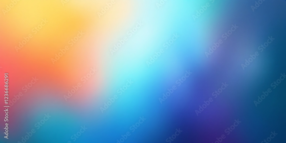 Retro-inspired grainy texture background with a turquoise, tangerine, and fuchsia gradient. Perfect for vintage aesthetics, music covers, and creative branding.