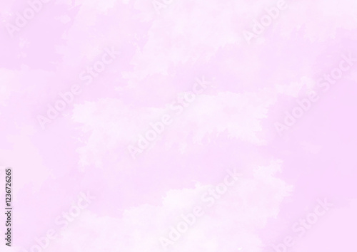 水彩風淡いピンクの背景