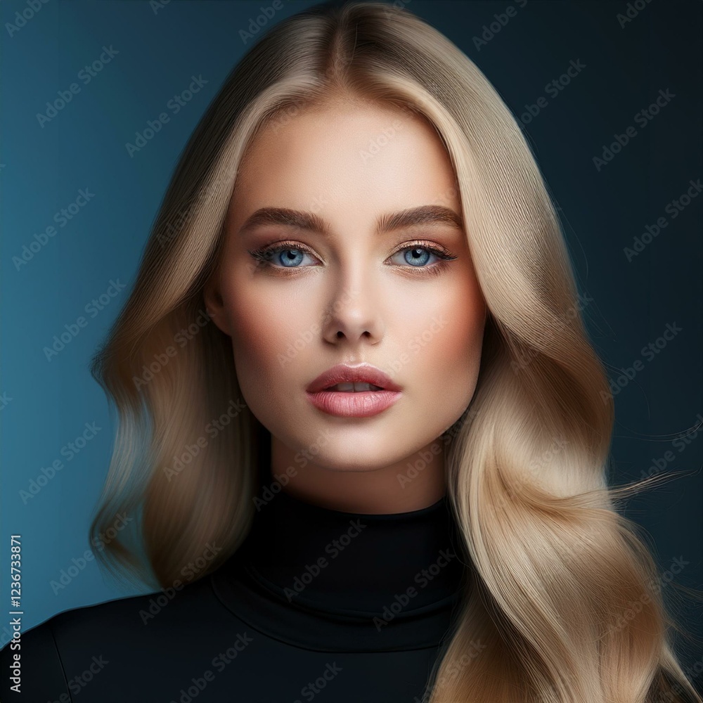 Naklejka premium Portrait einer jungen blonden Frau