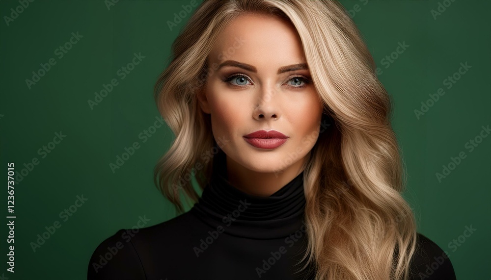 Fototapeta premium Portrait einer jungen blonden Frau
