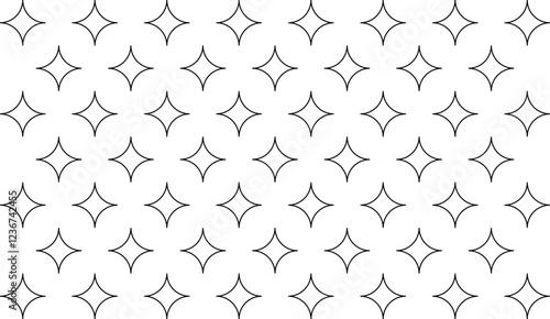 abstract diamond outline pattern background